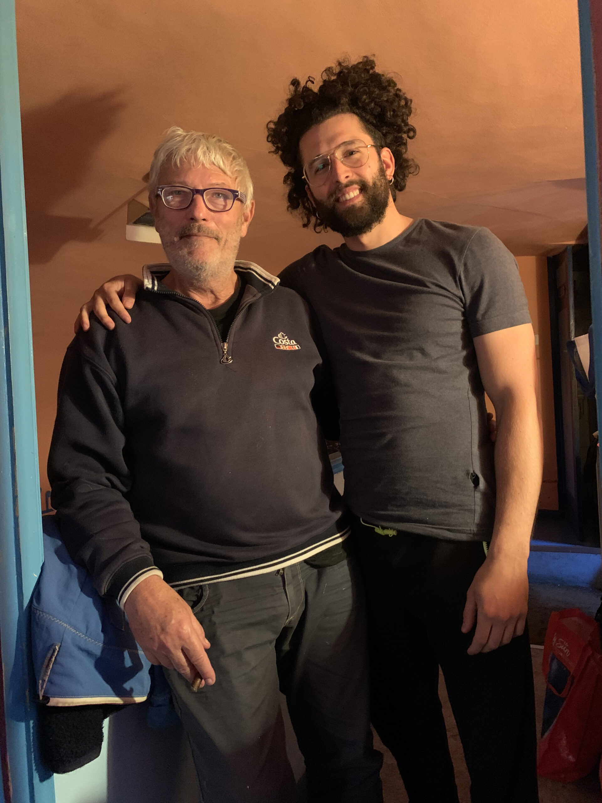 Alberto Taratufolo con il Maestro Ettore Mancini